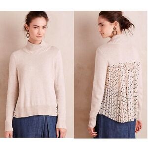 Anthropologie Apres Fete Turtleneck Sweater